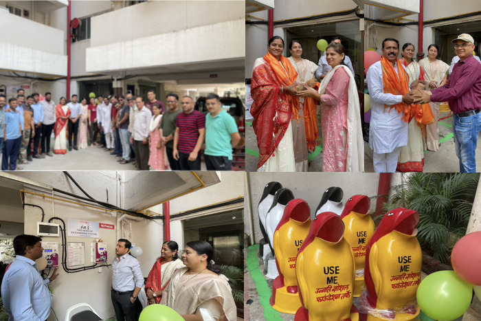 स्वच्छता आणि पर्यावरणपूरक सुविधांचा संगम